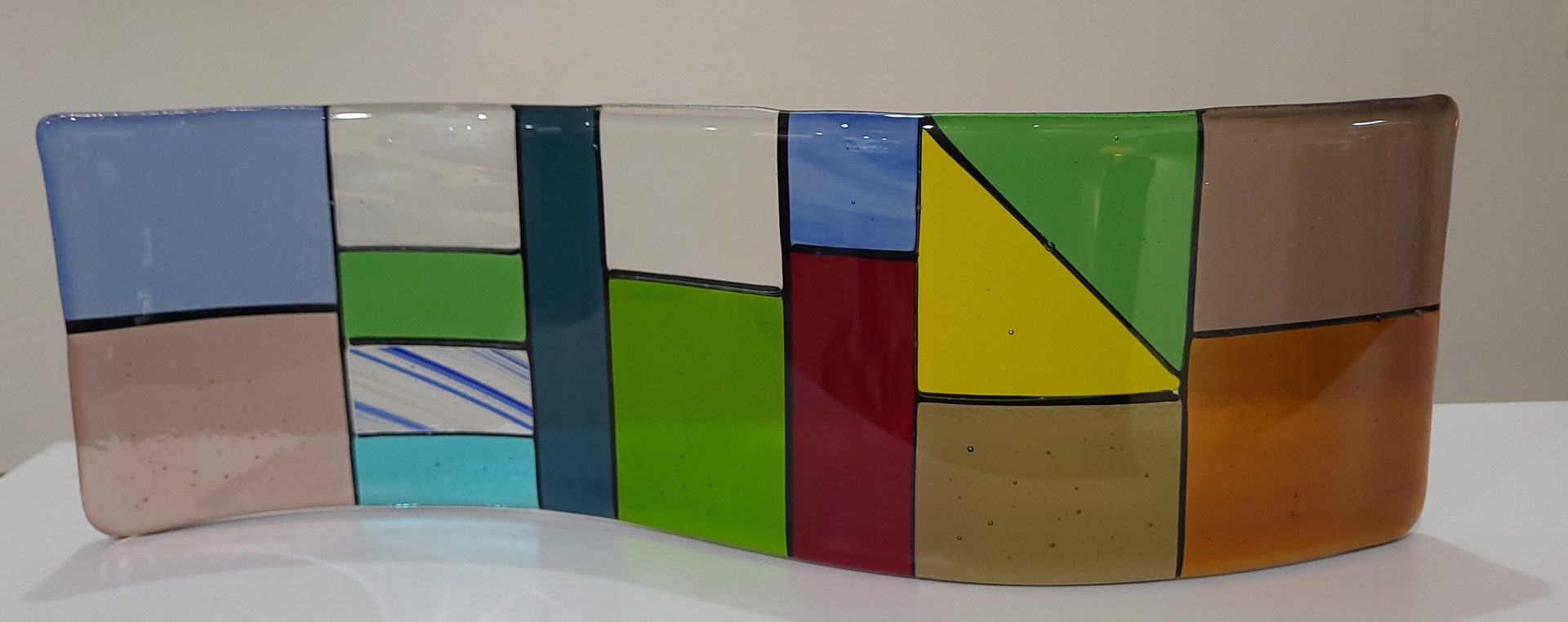 Sharon's Glass Palette - Fused Glass Art